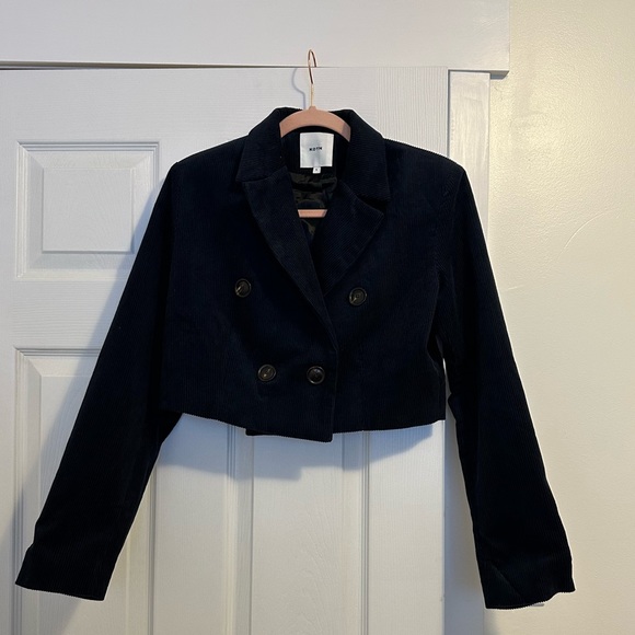 KOTN cropped corduroy blazer - Picture 3 of 6